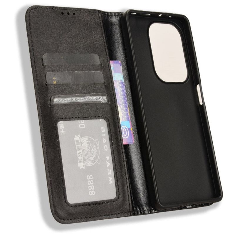 Folio Deksel Til Xiaomi Redmi Note 14s Vintage-stil