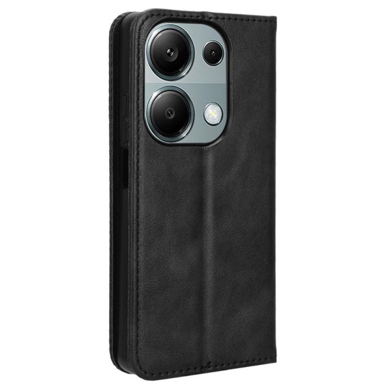 Folio Deksel Til Xiaomi Redmi Note 14s Vintage-stil