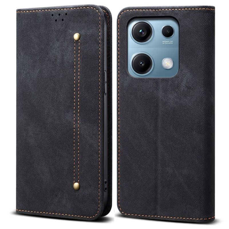 Folio Deksel Xiaomi Redmi Note 14s Denimstoff