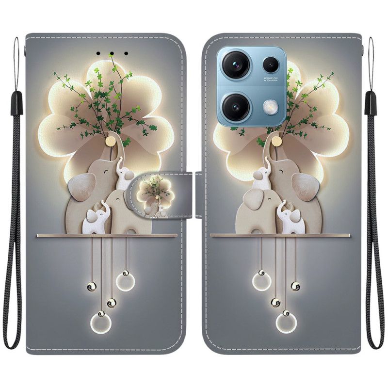 Folio Deksel Xiaomi Redmi Note 14s Elefanter