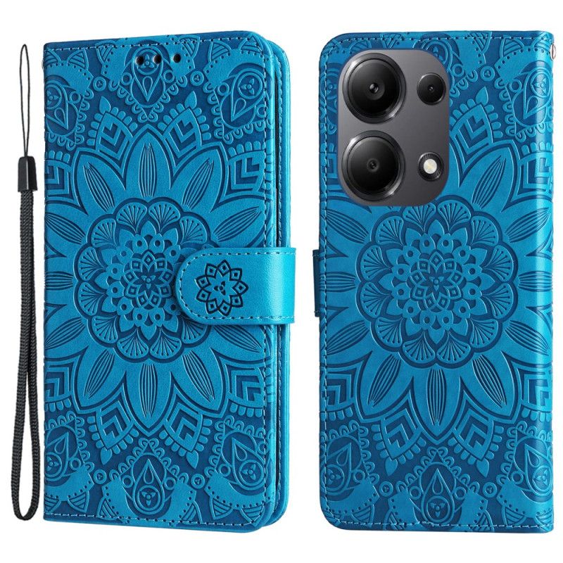 Folio Deksel Xiaomi Redmi Note 14s Mandala Med Stropp