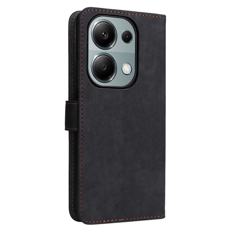 Folio Deksel Xiaomi Redmi Note 14s Med Håndleddsstropp Og Rfid-beskyttelse Beskyttelse Deksel