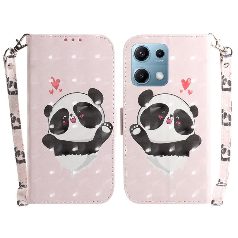 Folio Deksel Xiaomi Redmi Note 14s Panda Love-snor
