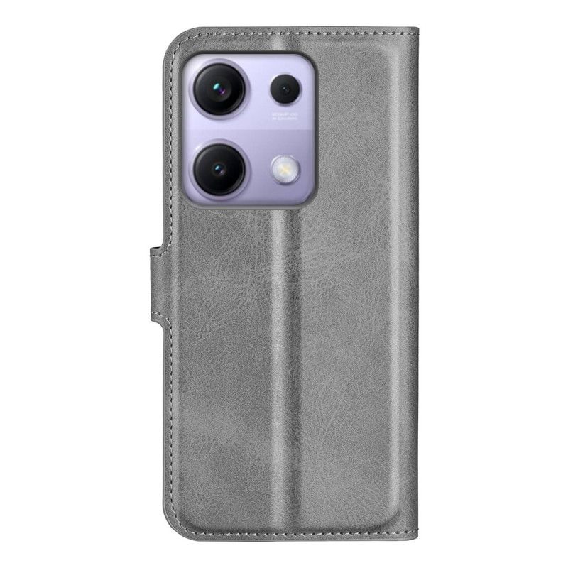 Lærdeksel Folio Deksel Xiaomi Redmi Note 14s Mobildeksel Skinnstil