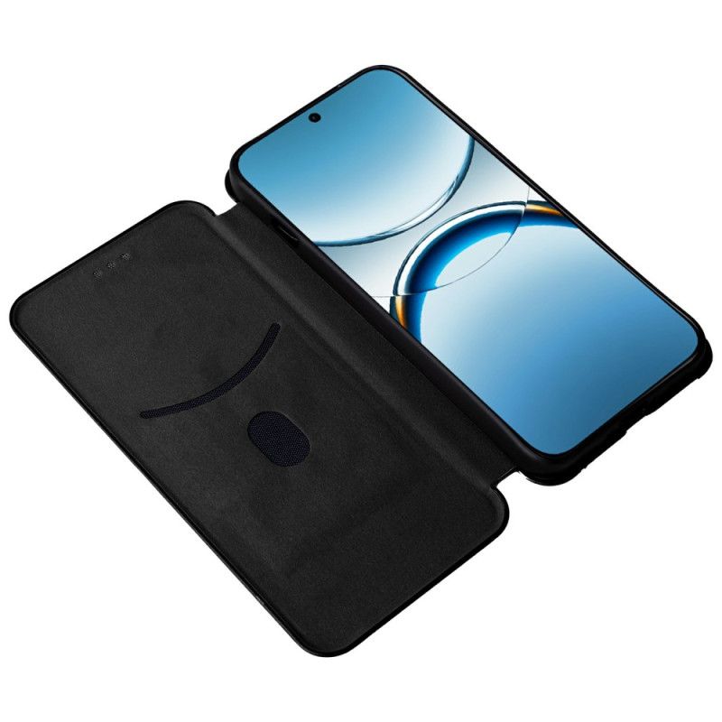 Folio Deksel Lær Oppo Find X8 Karbonfiber