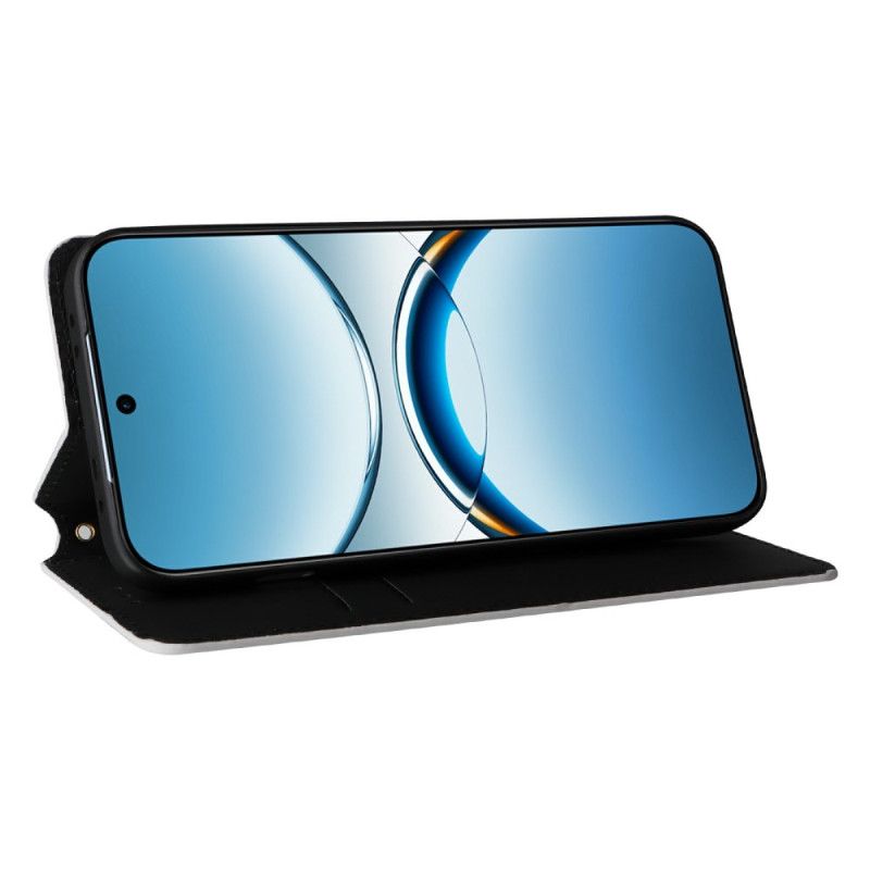 Folio Deksel Oppo Find X8 3d-diamanter Beskyttelse Deksel