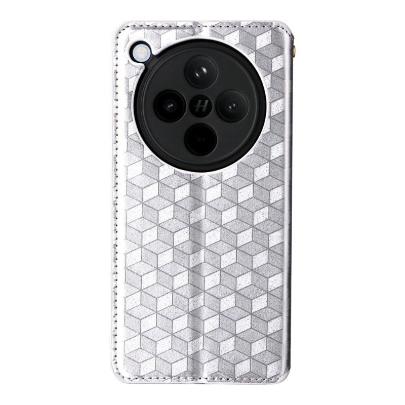 Folio Deksel Oppo Find X8 3d-diamanter Beskyttelse Deksel