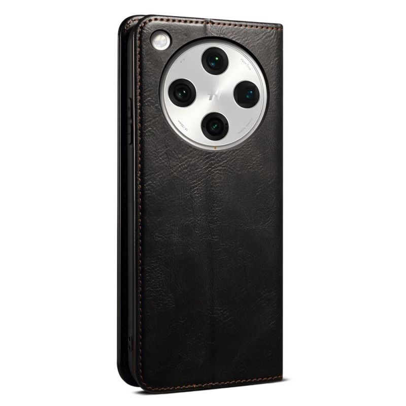 Folio Deksel Oppo Find X8 Vokset Kunstskinn