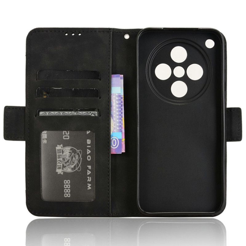 Lærdeksel Folio Deksel Oppo Find X8 Mobildeksel Multi-kort