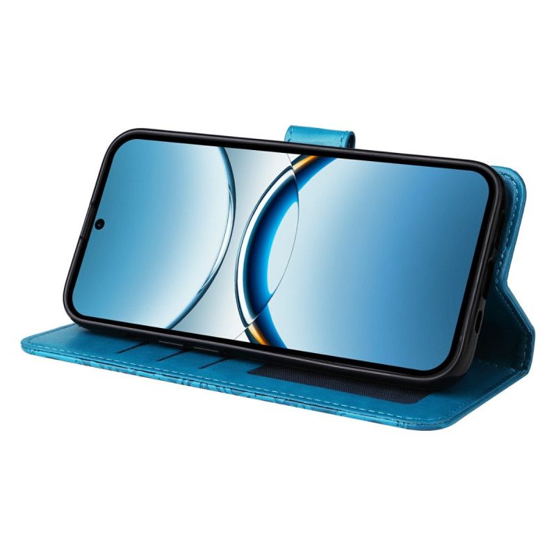 Lærdeksel Folio Deksel Oppo Find X8 Solsikkemønster