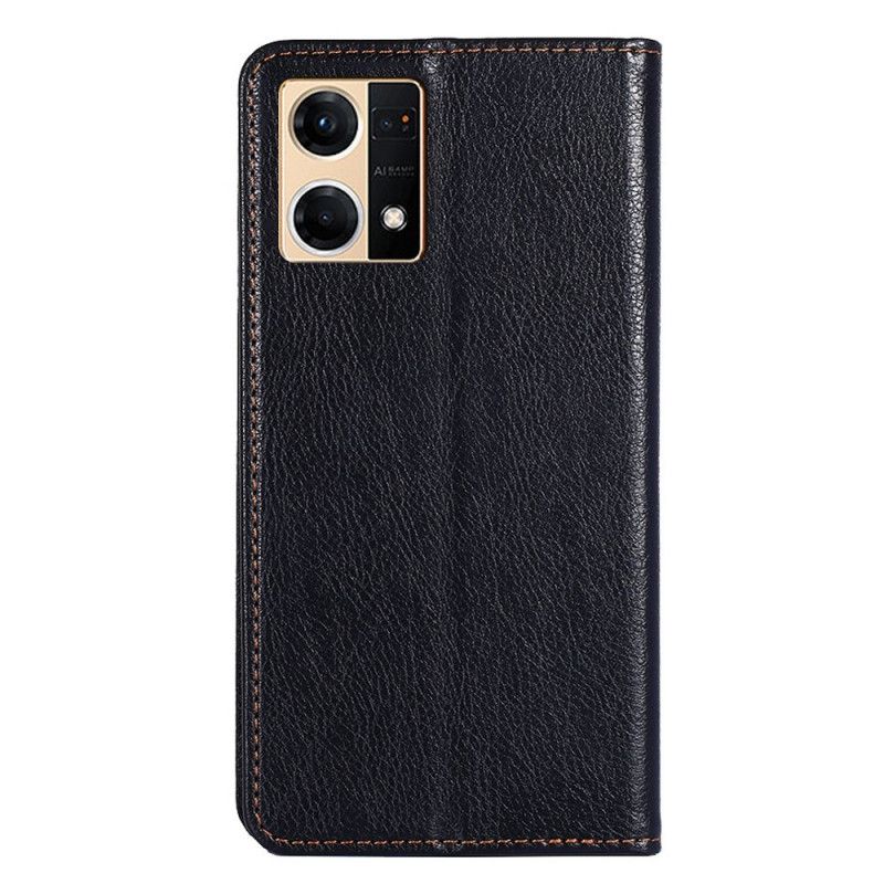 Lærdeksel Til Oppo Reno 7 Vintage Design