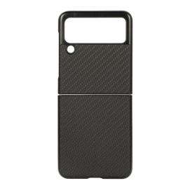 Deksel Til Samsung Galaxy Z Flip 3 5G Folio Deksel Karbonfiber