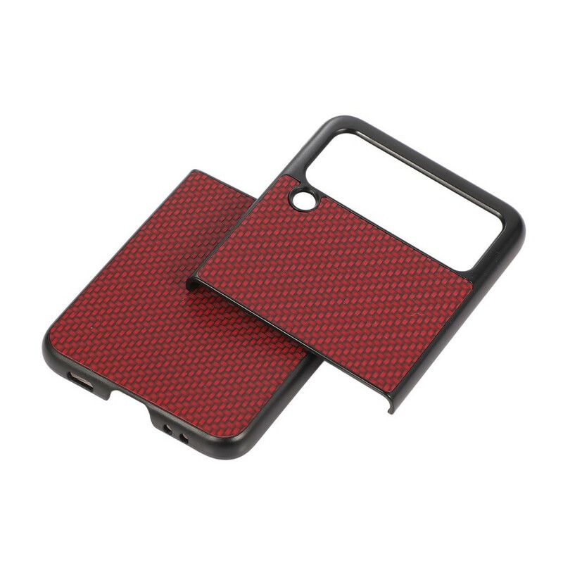 Deksel Til Samsung Galaxy Z Flip 3 5G Folio Deksel Karbonfiber