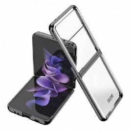 Deksel Til Samsung Galaxy Z Flip 3 5G Folio Deksel Metallstilkanter
