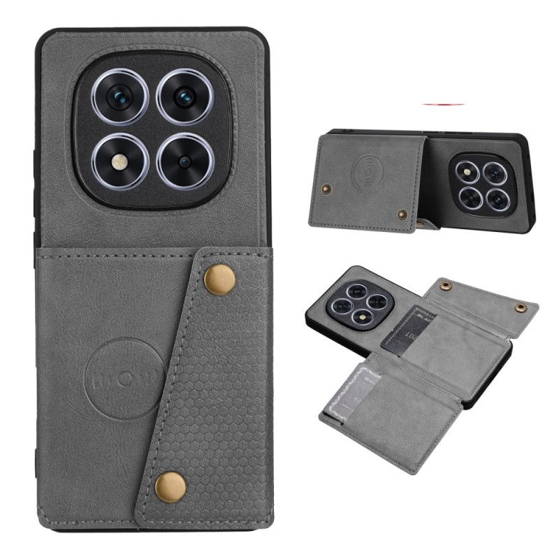 Deksel Til Xiaomi Redmi Note 15 Pro Plus 5g Med Kortholder Og Stativ