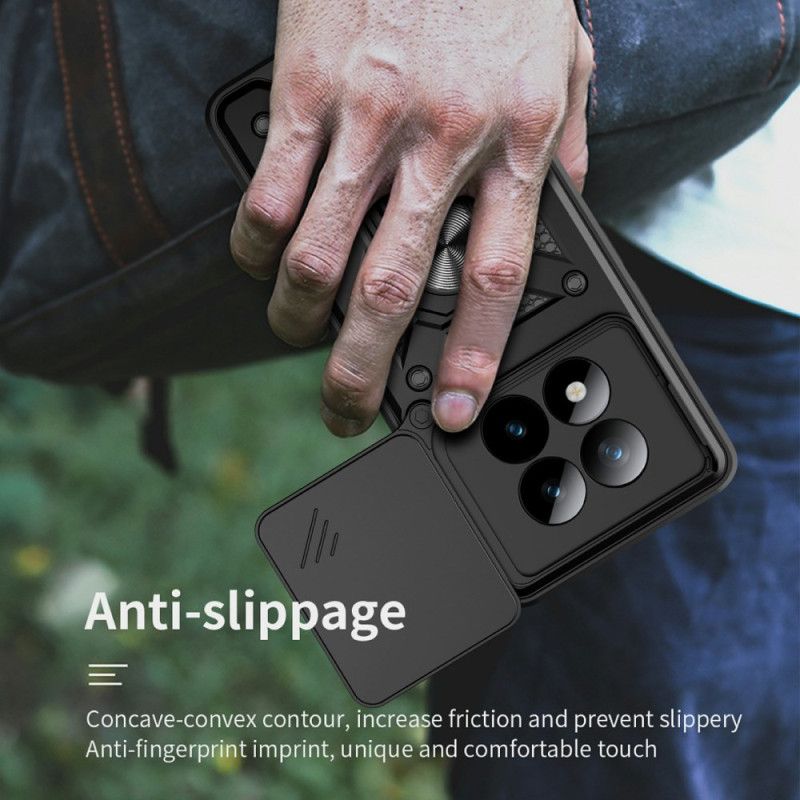 Deksel Til Xiaomi Redmi Note 15 Pro Plus 5g Skyvekamerabeskyttelse Og Integrert Stativ