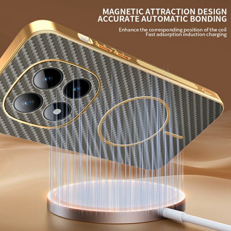 Deksel Xiaomi Redmi Note 15 Pro Plus 5g Karbonfibertekstur