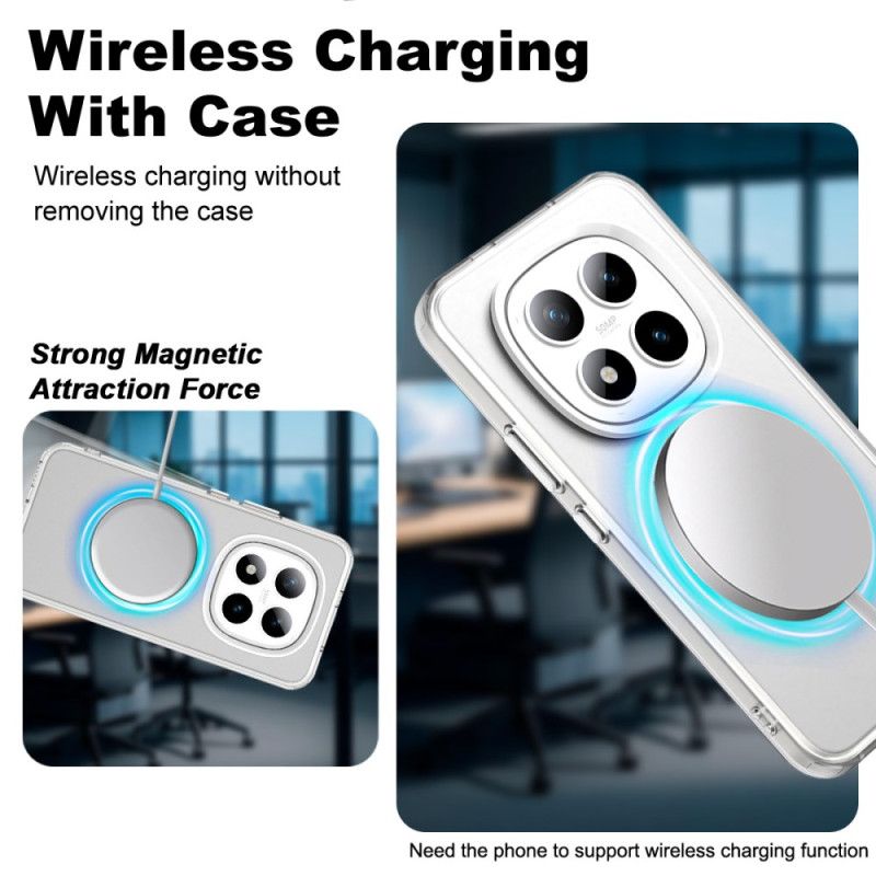 Deksel Xiaomi Redmi Note 15 Pro Plus 5g Mobildeksel Magnetisk Forsterket Beskyttelse Imak