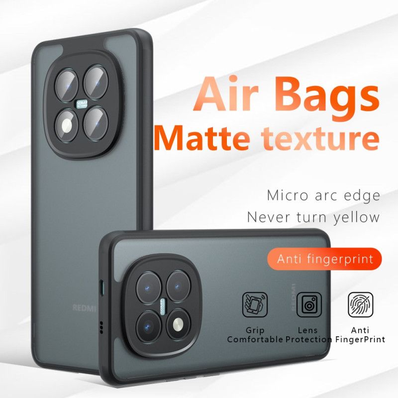 Deksel Xiaomi Redmi Note 15 Pro Plus 5g Mobildeksel Matt Finish Mot Fingeravtrykk