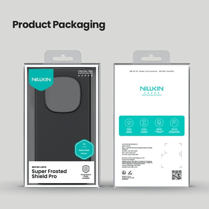 Deksel Xiaomi Redmi Note 15 Pro Plus 5g Nillkin Beskyttelse Deksel