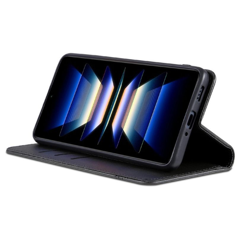 Folio Deksel Lær Xiaomi Redmi Note 15 Pro Plus 5g Mobildeksel Azns