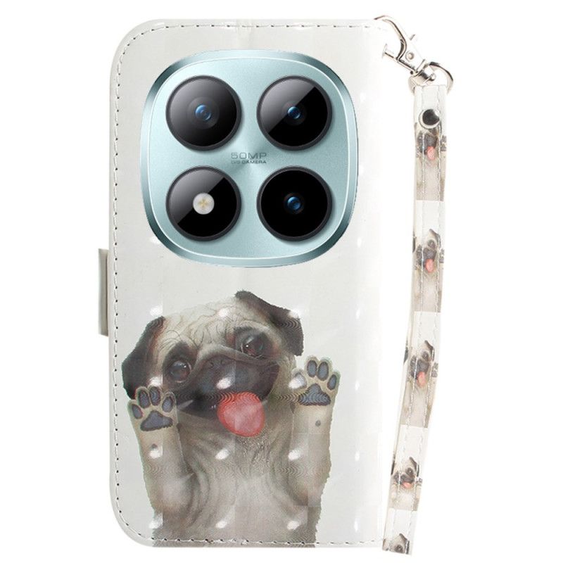 Folio Deksel Til Xiaomi Redmi Note 15 Pro Plus 5g Mopsstropp