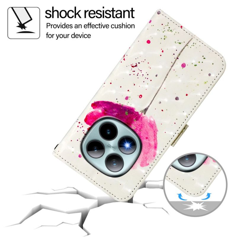 Folio Deksel Til Xiaomi Redmi Note 15 Pro Plus 5g Valmue