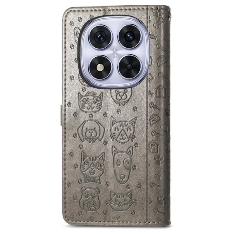 Folio Deksel Xiaomi Redmi Note 15 Pro Plus 5g Animerte Dyr