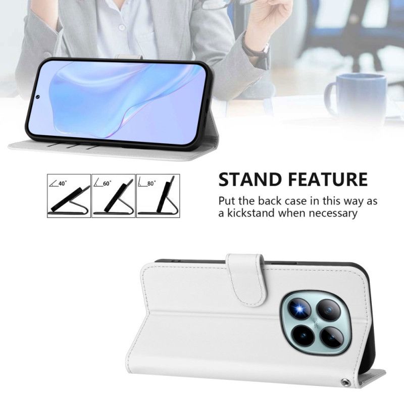 Folio Deksel Xiaomi Redmi Note 15 Pro Plus 5g Farge Beskyttelse Deksel