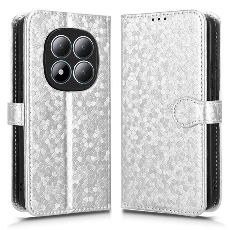 Folio Deksel Xiaomi Redmi Note 15 Pro Plus 5g Glitrende Prikker Beskyttelse Deksel