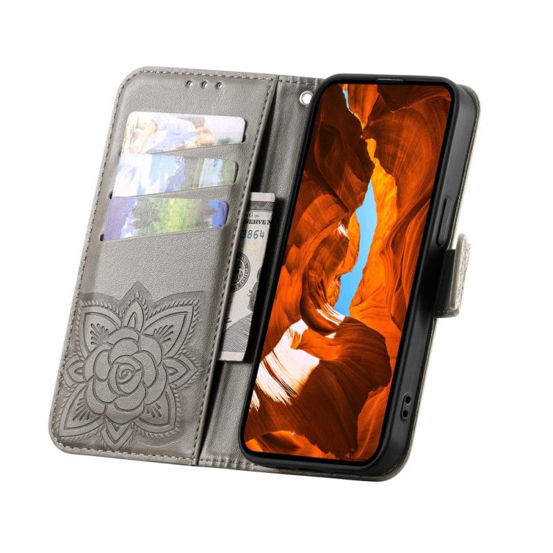 Folio Deksel Xiaomi Redmi Note 15 Pro Plus 5g Grafisk Sommerfugl