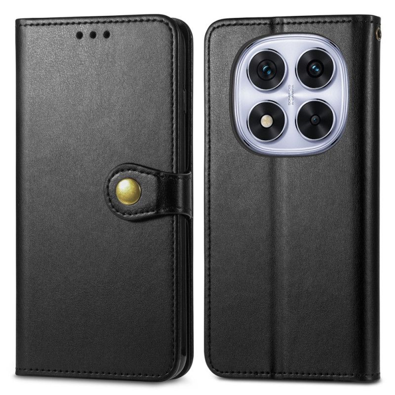 Folio Deksel Xiaomi Redmi Note 15 Pro Plus 5g Gulllås