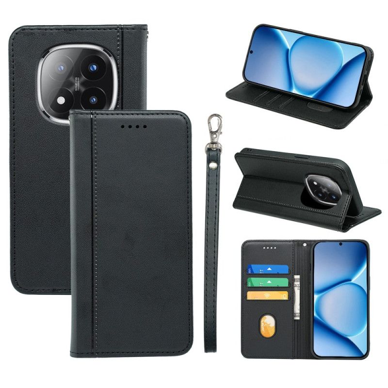 Folio Deksel Xiaomi Redmi Note 15 Pro Plus 5g Kantbånd Beskyttelse Deksel