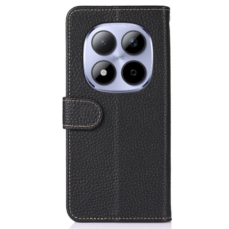 Folio Deksel Xiaomi Redmi Note 15 Pro Plus 5g Khazneh Ekte Lær