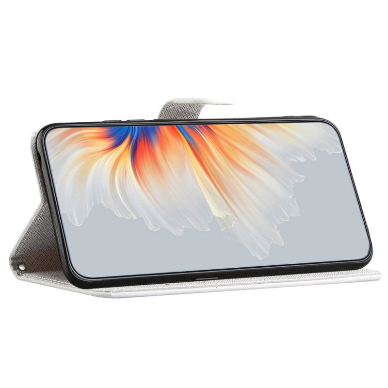 Folio Deksel Xiaomi Redmi Note 15 Pro Plus 5g Måneblomster Beskyttelse Deksel