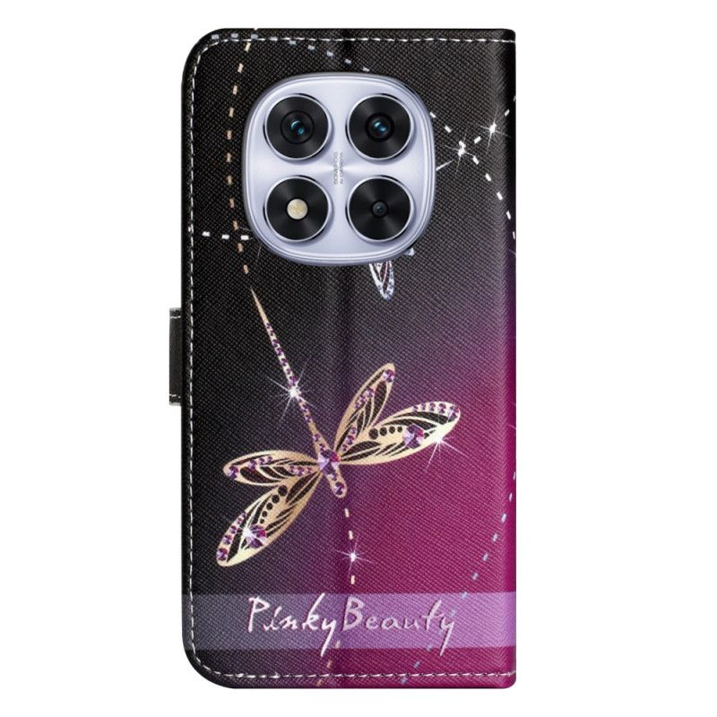 Folio Deksel Xiaomi Redmi Note 15 Pro Plus 5g Øyenstikkere Beskyttelse Deksel