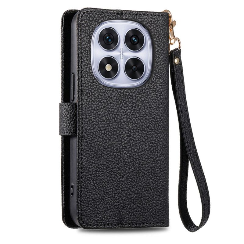 Folio Deksel Xiaomi Redmi Note 15 Pro Plus 5g Rfid-blokkerende Hjertedesign Beskyttelse Deksel