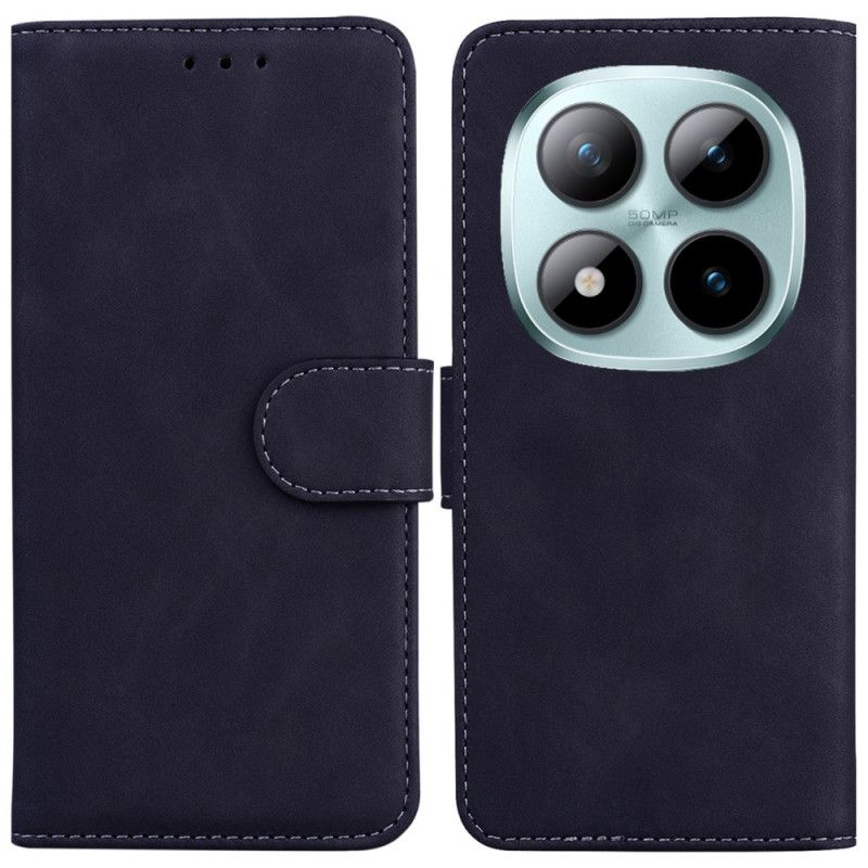 Folio Deksel Xiaomi Redmi Note 15 Pro Plus 5g Semsket Skinneffekt Beskyttelse Deksel