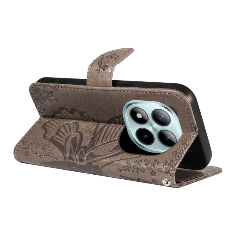 Folio Deksel Xiaomi Redmi Note 15 Pro Plus 5g Sommerfugldesign