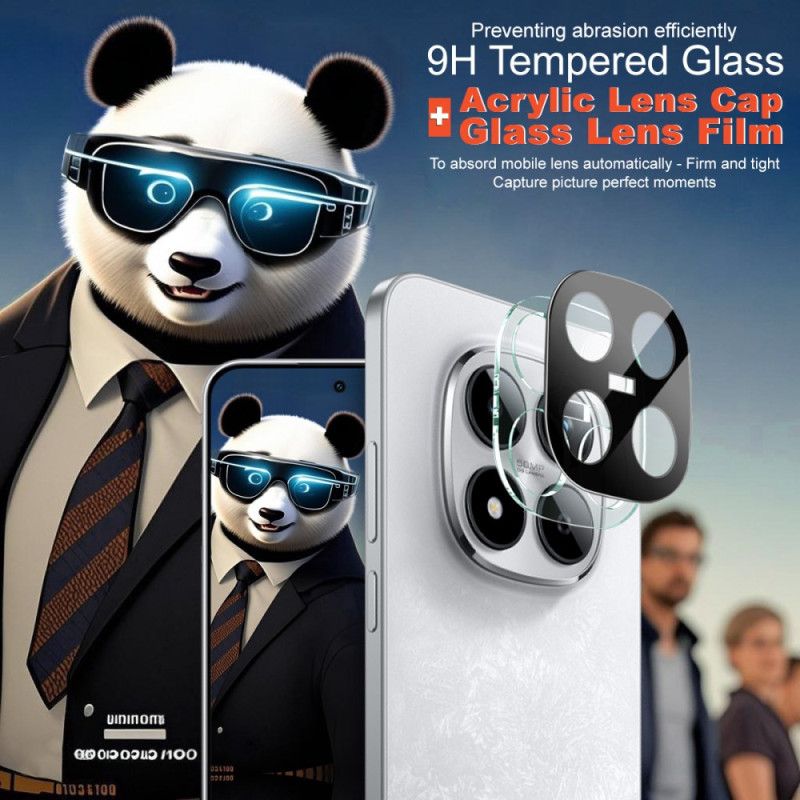 Herdet Linsebeskytter I Glass For Xiaomi Redmi Note 15 Pro 5g / Note 15 Pro Plus 5g / Poco M8 Pro (svart)