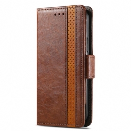 Lærdeksel Folio Deksel Xiaomi Redmi Note 15 Pro Plus 5g Gulllås Caseneo