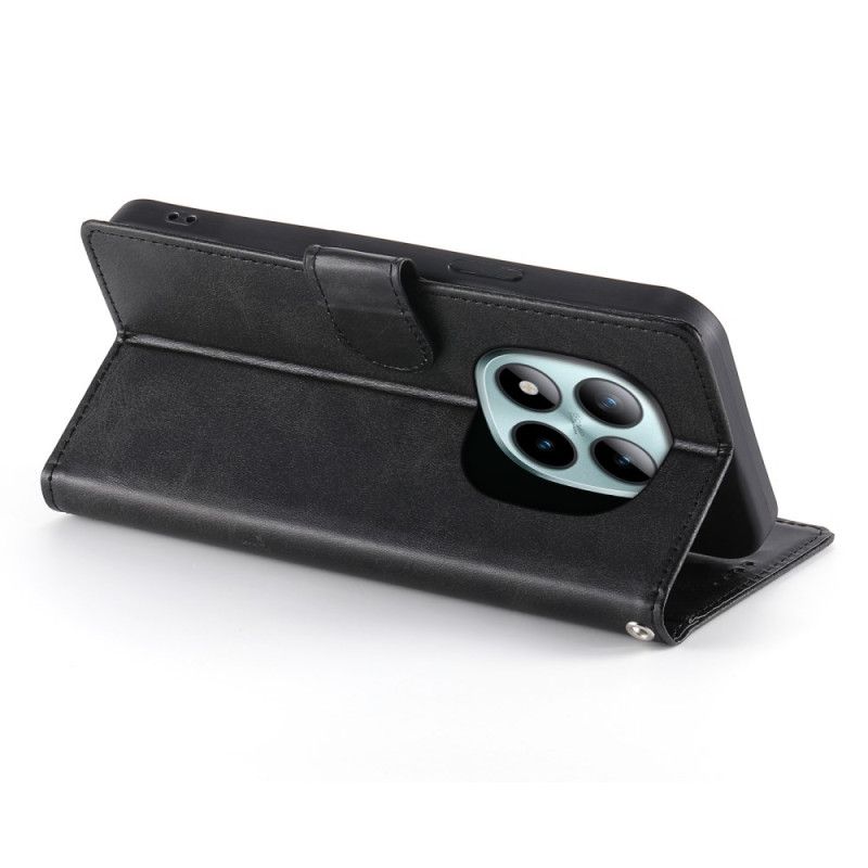 Lærdeksel Folio Deksel Xiaomi Redmi Note 15 Pro Plus 5g Mobildeksel Fuskelær