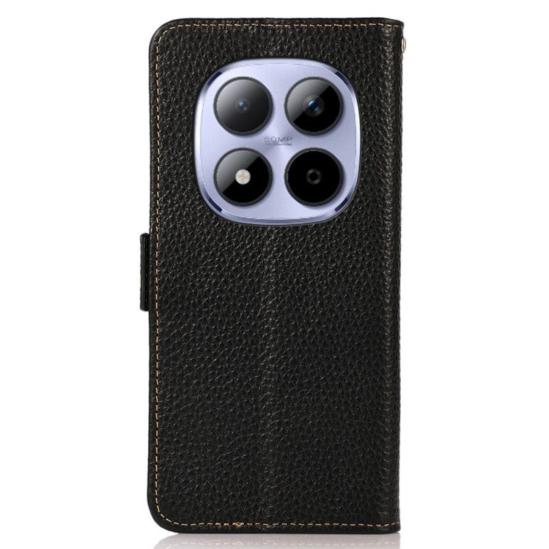 Lærdeksel Folio Deksel Xiaomi Redmi Note 15 Pro Plus 5g Mobildeksel Khazneh Lær