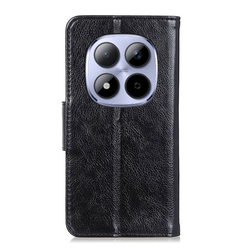 Lærdeksel Folio Deksel Xiaomi Redmi Note 15 Pro Plus 5g Mobildeksel Nappatekstur