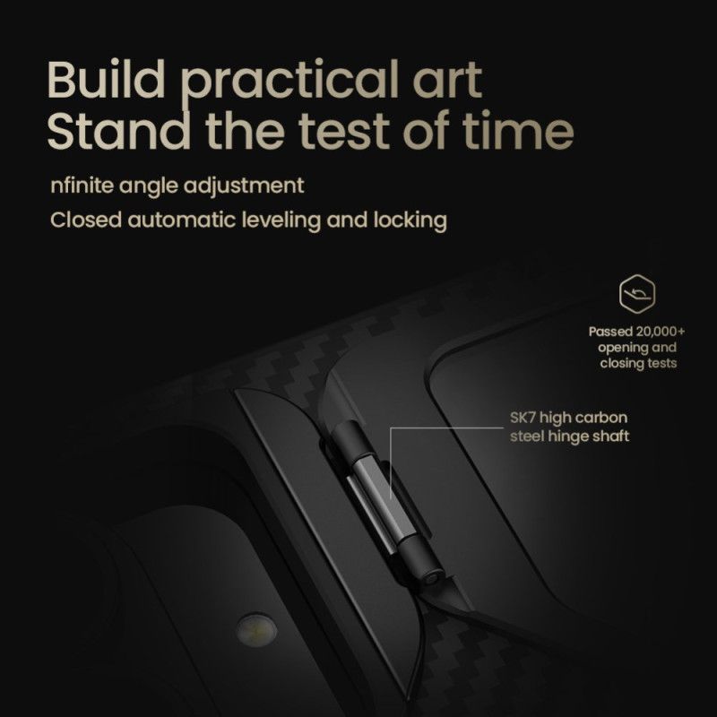 Deksel Samsung Galaxy Z Fold 7 Carboprop-serie Nillkin Beskyttelse Deksel