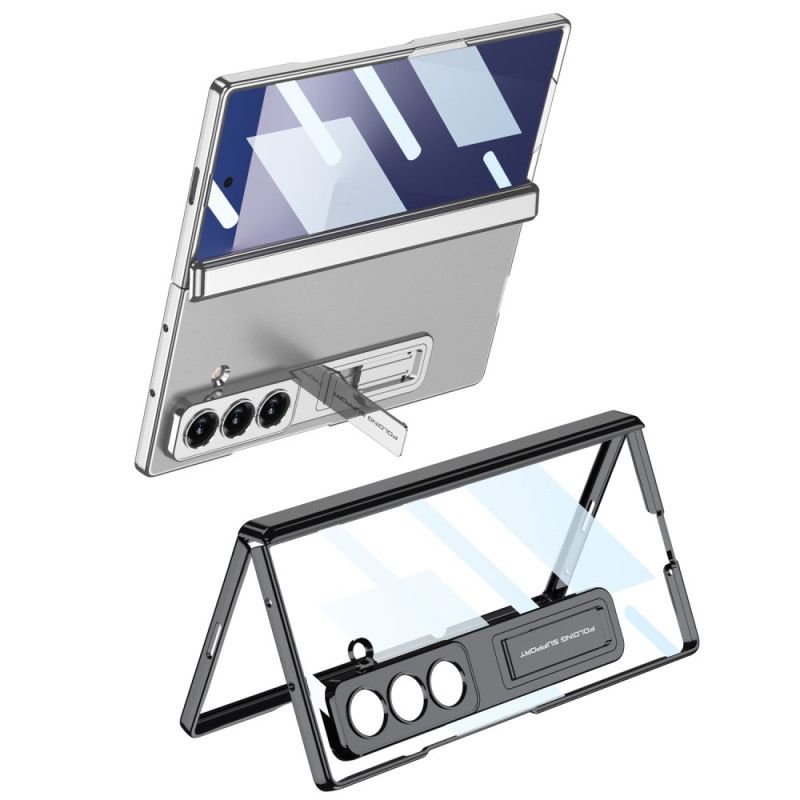 Deksel Samsung Galaxy Z Fold 7 Hengselbeskyttelse Og Innebygd Stativ