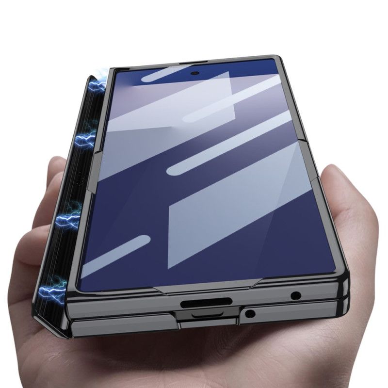 Deksel Samsung Galaxy Z Fold 7 Hengselbeskyttelse Og Innebygd Stativ