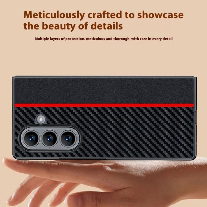 Deksel Samsung Galaxy Z Fold 7 Karbonfiberversjon