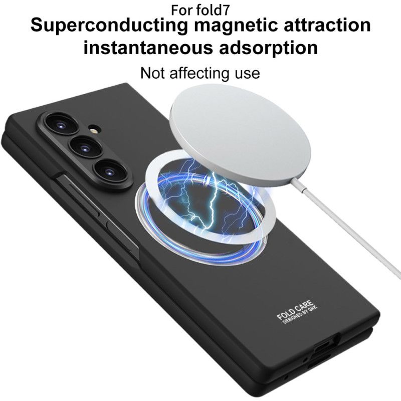 Deksel Samsung Galaxy Z Fold 7 Magnetisk Med Skjermbeskytter I Herdet Glass