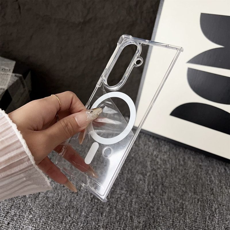 Deksel Samsung Galaxy Z Fold 7 Magsafe-kompatibel Gjennomsiktig